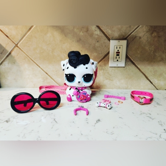 MGA LOL Surprise Biggie Pets Dollmation Bookbag Piggy Bank - Picture 1 of 7